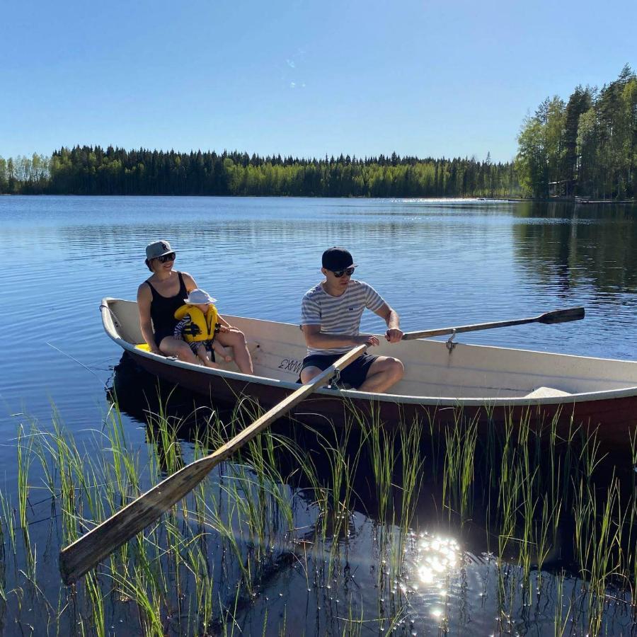 Private Lakeside Holiday Property In Nature Kankaanpää Eksteriør bilde