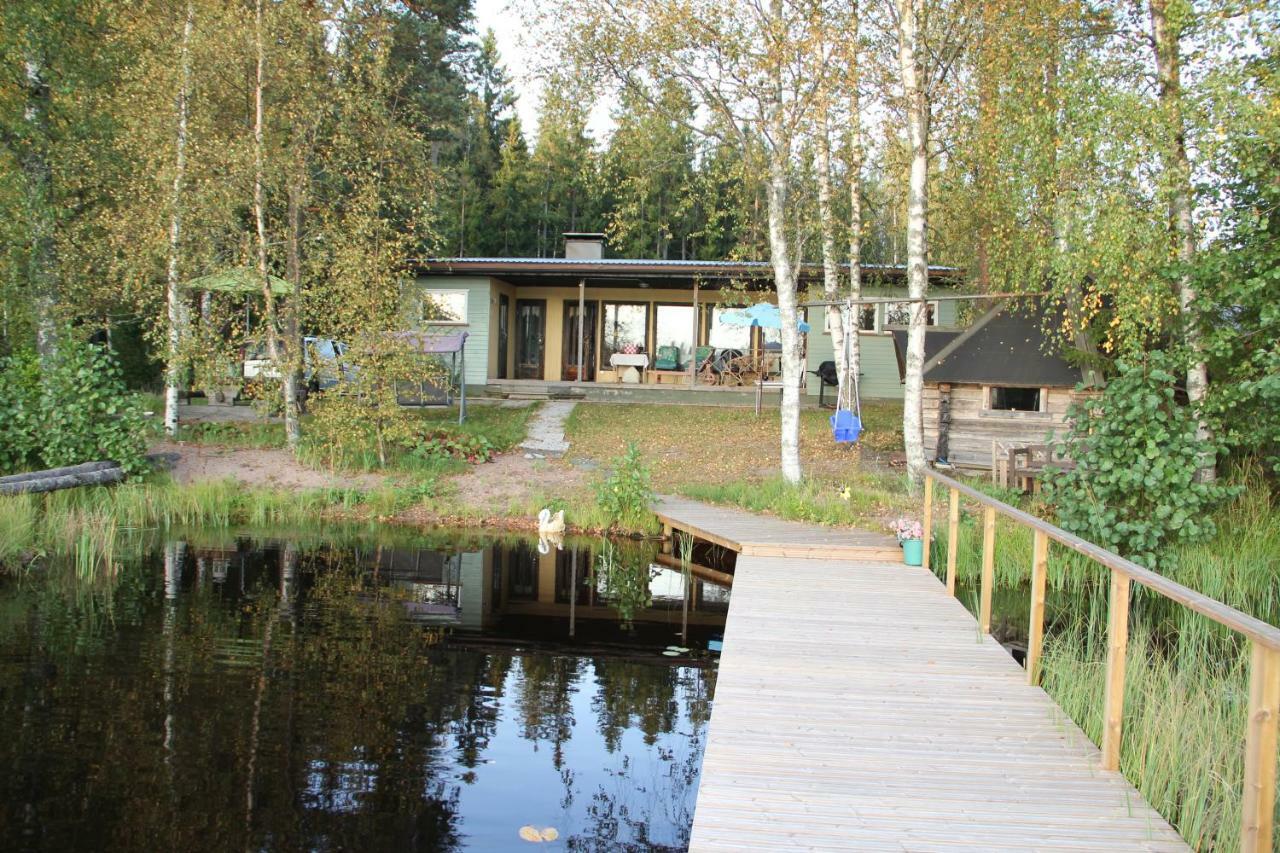 Private Lakeside Holiday Property In Nature Kankaanpää Eksteriør bilde